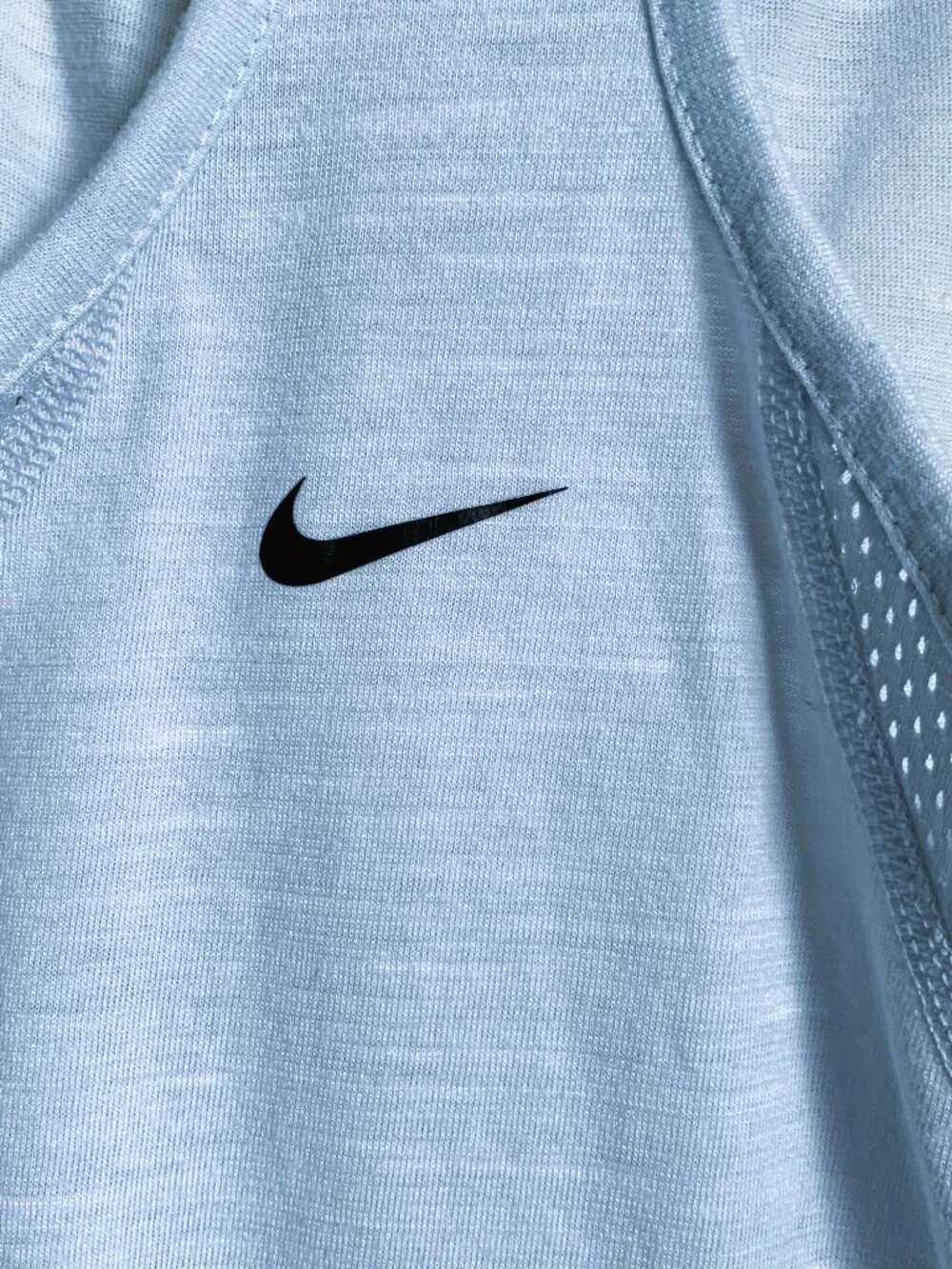 Nike Dri-FIT Racerback Tank Top, Light Blue, Size XS